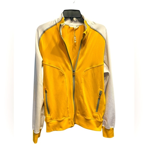 Lululemon Yellow and White Men's Jacket size L - Picture 3 of 7
